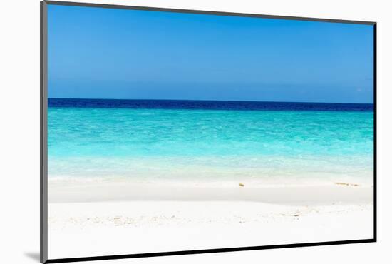 Idyllic Beach in the Maldives-John Harper-Mounted Photographic Print