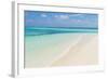 Idyllic Beach in the Maldives-John Harper-Framed Photographic Print