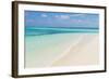 Idyllic Beach in the Maldives-John Harper-Framed Photographic Print