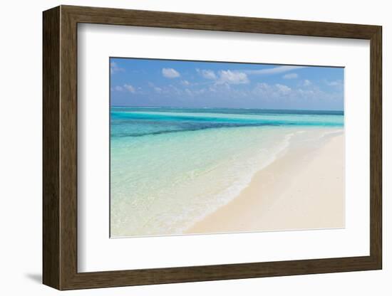 Idyllic Beach in the Maldives-John Harper-Framed Photographic Print