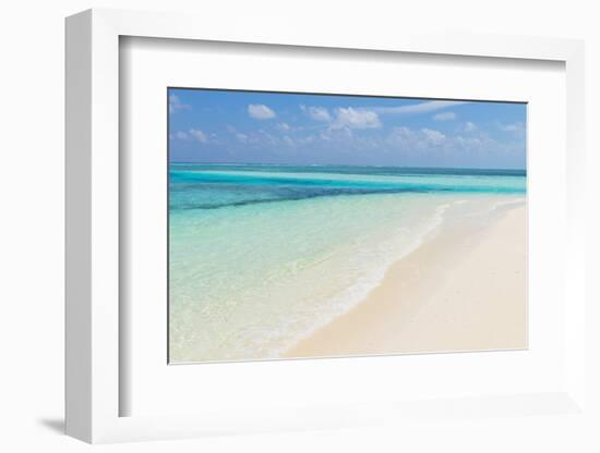 Idyllic Beach in the Maldives-John Harper-Framed Photographic Print