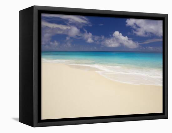 Idyllic Beach, Maldives, Indian Ocean-Papadopoulos Sakis-Framed Stretched Canvas