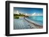 Idyllic Beach of Caribbean Sea in Playacar - Mexico-Patryk Kosmider-Framed Photographic Print