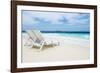 Idyllic Beach Scene in the Maldives-John Harper-Framed Photographic Print