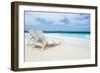 Idyllic Beach Scene in the Maldives-John Harper-Framed Photographic Print