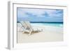 Idyllic Beach Scene in the Maldives-John Harper-Framed Photographic Print