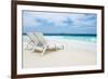 Idyllic Beach Scene in the Maldives-John Harper-Framed Photographic Print