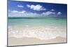 Idyllic Beach Scene with Blue Sky, Aquamarine Sea and Soft Sand, Ile Aux Cerfs-Lee Frost-Mounted Photographic Print