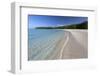 Idyllic Beach Scene with Blue Sky, Aquamarine Sea and Soft Sand, Ile Aux Cerfs-Lee Frost-Framed Photographic Print