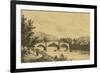 Idyllic Bridge I-I. g. Wood-Framed Premium Giclee Print