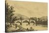 Idyllic Bridge I-I. g. Wood-Stretched Canvas