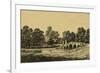 Idyllic Bridge II-I. g. Wood-Framed Premium Giclee Print