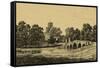 Idyllic Bridge II-I. g. Wood-Framed Stretched Canvas