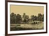 Idyllic Bridge II-I. g. Wood-Framed Art Print