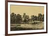 Idyllic Bridge II-I. g. Wood-Framed Art Print