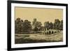 Idyllic Bridge II-I. g. Wood-Framed Art Print