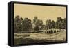 Idyllic Bridge II-I. g. Wood-Framed Stretched Canvas