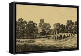 Idyllic Bridge II-I. g. Wood-Framed Stretched Canvas