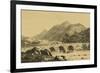 Idyllic Bridge III-I. g. Wood-Framed Art Print