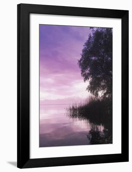 Idyllic Lake III-Gerd Weissing-Framed Art Print