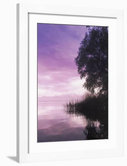 Idyllic Lake III-Gerd Weissing-Framed Art Print