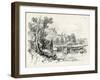 Idyllic Landscape I-J.d. Harding-Framed Art Print