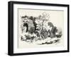Idyllic Landscape VI-J.d. Harding-Framed Art Print