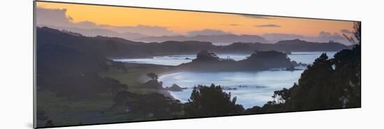 Idyllic Northland Coastline Illuminated at Sunset, Northland, North Island, New Zealand, Pacific-Doug Pearson-Mounted Photographic Print
