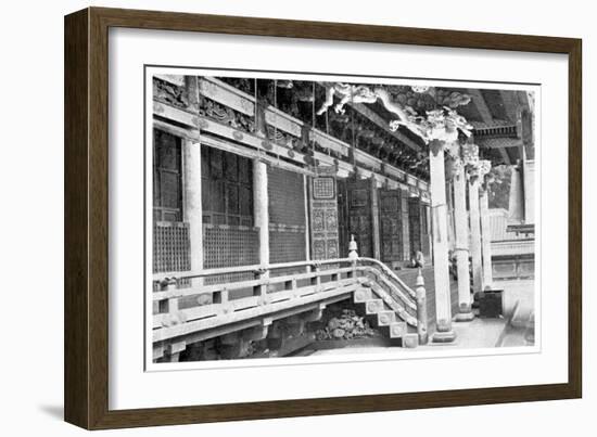 Ieyasu Temple, Japan, 1904-null-Framed Giclee Print