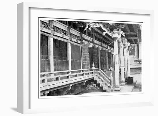 Ieyasu Temple, Japan, 1904-null-Framed Giclee Print