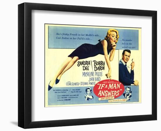 If a Man Answers, 1962-null-Framed Art Print