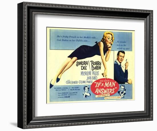 If a Man Answers, 1962-null-Framed Art Print