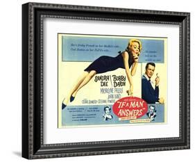 If a Man Answers, 1962-null-Framed Art Print