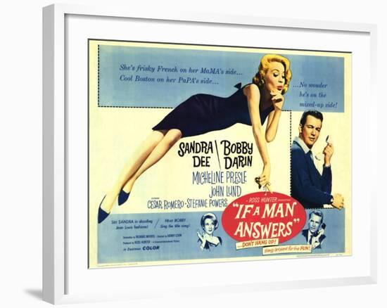 If a Man Answers, 1962-null-Framed Art Print