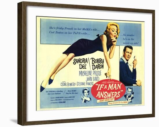 If a Man Answers, 1962-null-Framed Art Print