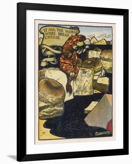 If All the World-null-Framed Art Print