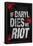 If Daryl Dies We Riot Television Poster-null-Framed Poster