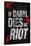 If Daryl Dies We Riot Television Poster-null-Framed Poster