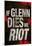 If Glenn Dies We Riot Television Poster-null-Mounted Poster