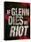 If Glenn Dies We Riot Television Poster-null-Stretched Canvas