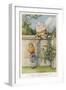 If He Smiled Much More the Ends of His Mouth Might Meet Behind-John Tenniel-Framed Photographic Print