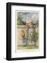 If He Smiled Much More the Ends of His Mouth Might Meet Behind-John Tenniel-Framed Photographic Print