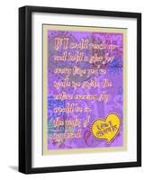 If I Could Reach Up a Star-Cathy Cute-Framed Giclee Print