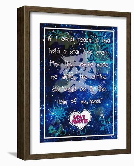 If I Could Reach Up and Held a Star-Cathy Cute-Framed Giclee Print