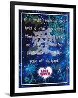 If I Could Reach Up and Held a Star-Cathy Cute-Framed Giclee Print