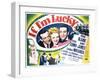 If I'm Lucky - Lobby Card Reproduction-null-Framed Photo