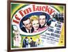 If I'm Lucky - Lobby Card Reproduction-null-Framed Photo