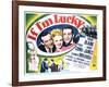 If I'm Lucky - Lobby Card Reproduction-null-Framed Photo