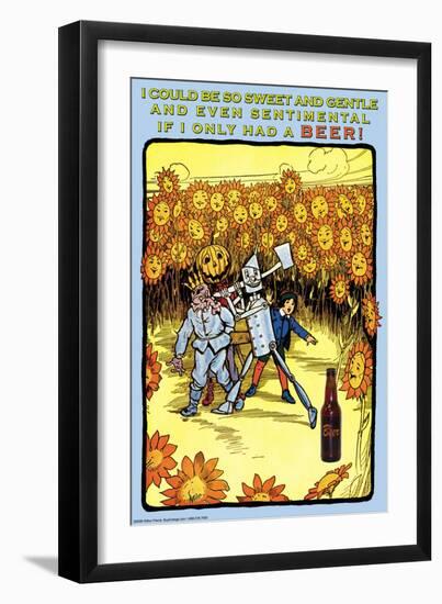 If I Only Had a Beer-null-Framed Art Print