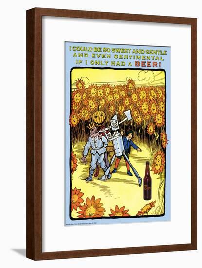 If I Only Had a Beer-null-Framed Art Print